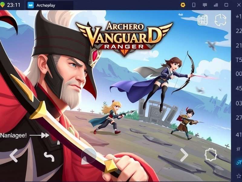 Intense Archero Vanguard Ranger combat in action Archero Vanguard Ranger Gameplay